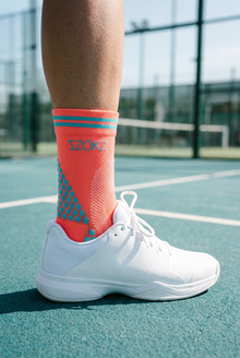 Core (Orange/Blue Polka Dot)